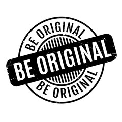 Be Original rubber stamp