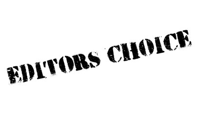 Editors Choice rubber stamp