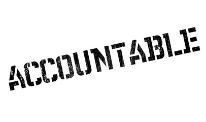 Accountable rubber stamp