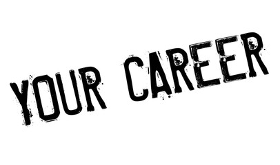 Your Career rubber stamp