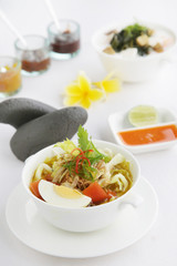 Asian style noodle soup

