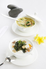 Asian style noodle soup