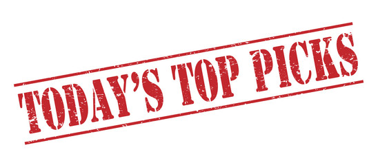 todays top picks red stamp on white background