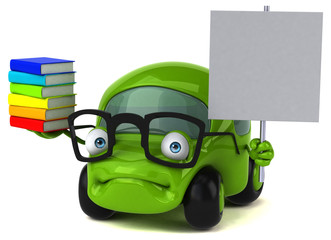 Fun car - 3D Illustration