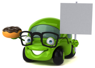 Fun car - 3D Illustration