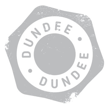 Dundee stamp rubber grunge