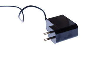 Charger for tablet on a white background