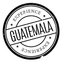 Guatemala stamp rubber grunge