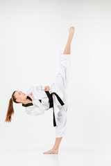 The karate girl with black belt © master1305