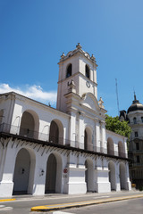 Cabildo of Buenos Aires in a sunday with  tourist