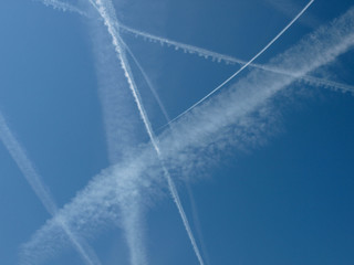 Bleu sky in a sunny day