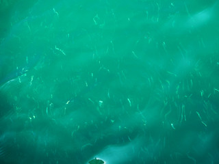 ocean water Waves Surface texture. Abstract Vintage blue background.