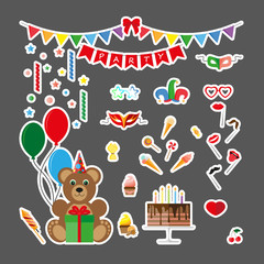 Celebration party stikers