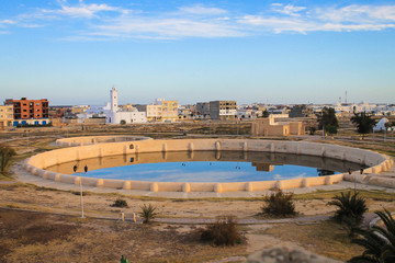 Aghlabids Tanks, Kairouan, Tunisia