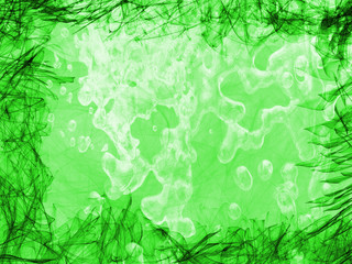 ornament abstract green weave, frame background  gradient colored