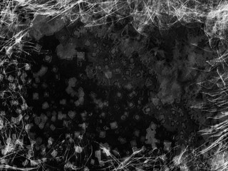 fantasy line weave  abstract frame gradient monochrome grey