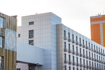 Fototapeta premium Mineral wool insulated facade 