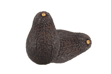 Avocado isolated on white background