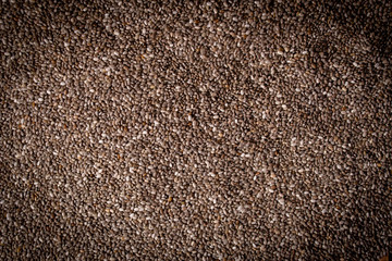 Background of chia seeds