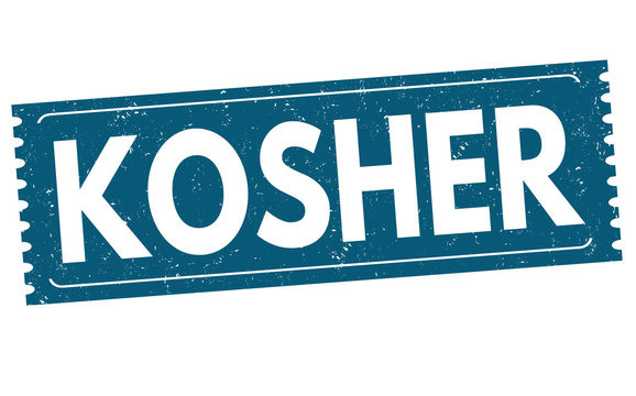 Kosher sign or stamp