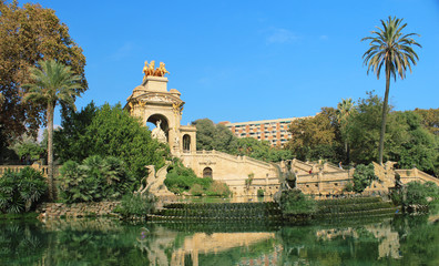 Fototapeta na wymiar Parc de la Ciutadela, Barcelona