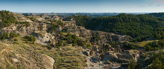 Makoshika State Park, Montana, North America 