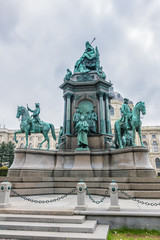 Obraz premium Maria Theresia Monument (1888). Vienna, Austria.