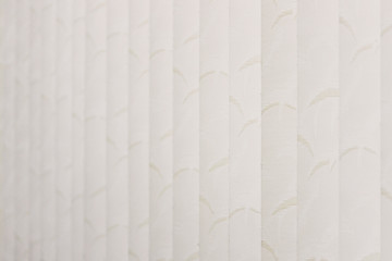 Venetian blinds. beige toned.