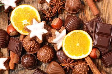 christmas chocolate and spice