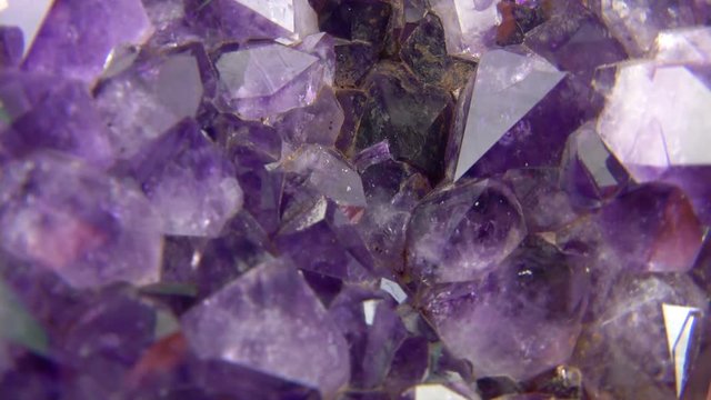 close up of an amethyst