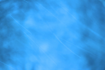 Winter christmas sky with falling snow