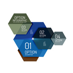 Paper infographic layout design templates