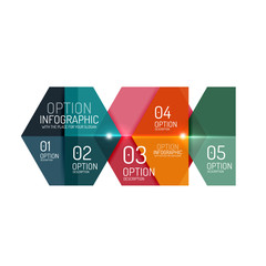 Business infographic design template