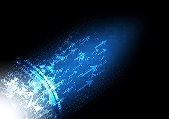 vector abstract background technology illustration communication