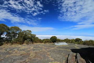VIEW SINCE THE PITON MAIDO , MAFATE CIRCUS , IN REUNION ISLAND , FRANCE , OCTOBER 2016

