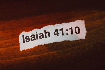 Bible Verse - Isaiah 41:10