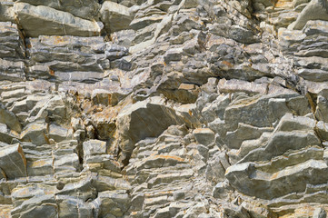 Seamless texture of the coastal cliff in Montenegro