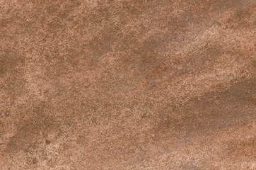 Paper is covered by a brown water-colour