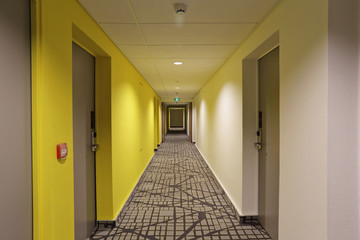 couloir d'hôtel