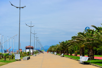 Batumi seafront boulevard