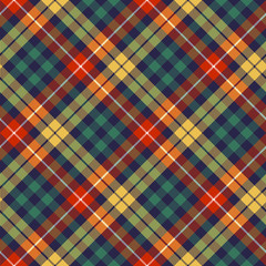 Colors check plaid seamless pattern
