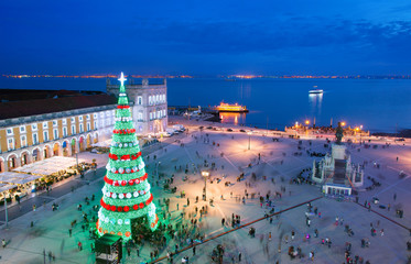 Lisbon Christmas celebration, Portugal - 130758553
