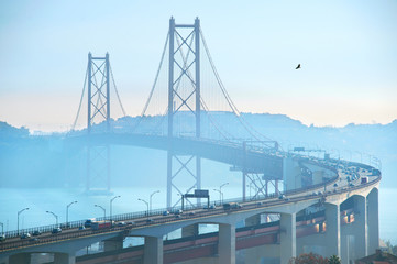 Lisbon 25 April bridge, Portugal