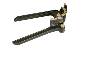 Black steel pipe bender