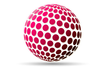  Abstract vector logo ball,