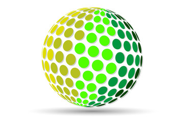  Abstract vector logo ball,