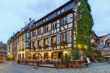 Fototapeta premium street in Strasbourg, France
