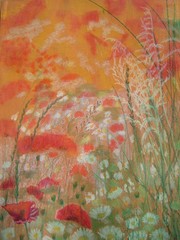 pastel coquelicots