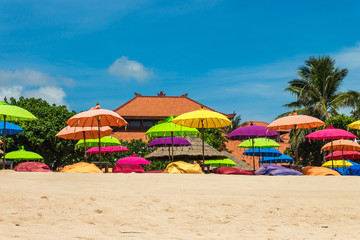 Nusa Dua beach in Bali, Indonesia