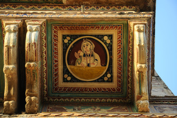 Nord Indien - Haveli in Nawalgarh 